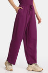 Rosaline Loungewear Pants - Plum Caspia — thumbnail 2